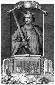 Eduardo I da Inglaterra, século XVIII de George Vertue