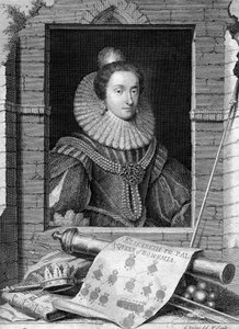 Elizabeth of Bohemia, c1700-1750. de George Vertue