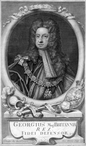 George I, rei da Grã-Bretanha, século XVIII.