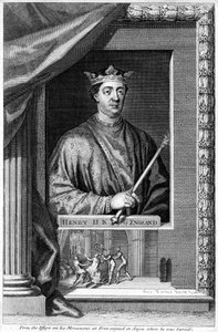 Henrique II, rei da Inglaterra, século XVIII. de George Vertue