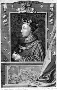 Henrique V, rei da Inglaterra. de George Vertue