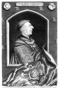 John de Lancaster, primeiro duque de Bedford, século XVIII.