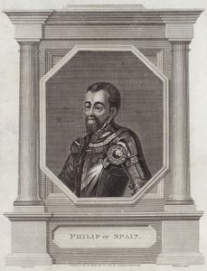 Rei Filipe II de Espanha de George Vertue