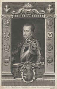 Filipe II, rei de Espanha de George Vertue