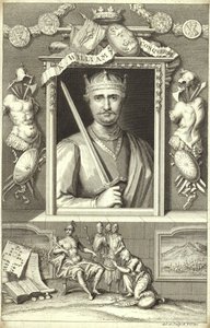 Retrato de Guilherme, o Conquistador de George Vertue