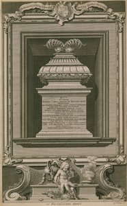Os príncipes no monumento da torre de George Vertue