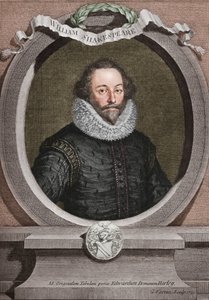 William Shakespeare 1564-1616, poeta e dramaturgo inglês, 1721, 1913