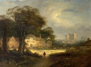 Castelo Ashby, Northamptonshire, século XIX