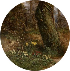 A Ressurreição do Ano, 1857. de George Wallis