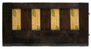 Painel decorativo de parede (carvalho pintado)