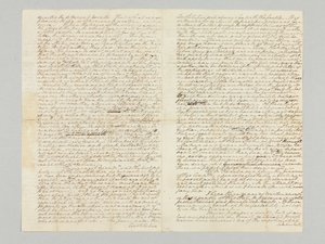 "O poder sob a constituição estará sempre com o povo", assinou uma carta autografada a Bushrod Washington, 9 de novembro de 1787 de George Washington