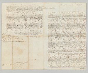 &39;O poder sob a constituição sempre estará com o povo&39;, carta autografada assinada para Bushrod Washington, 9 de novembro de 1787 (caneta e tinta no papel) (ver também 490373) de George Washington