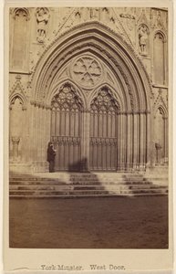 Catedral de York, portal ocidental de George Washington Wilson