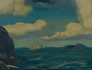 Uma brisa fresca de George Wesley Bellows