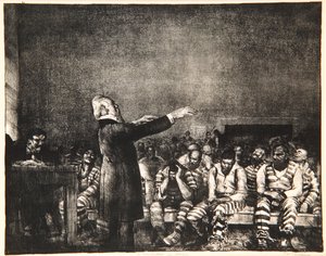 Bênção na Geórgia, 1916 de George Wesley Bellows