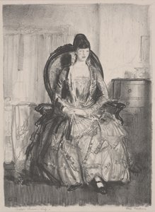 Emma em uma cadeira de George Wesley Bellows