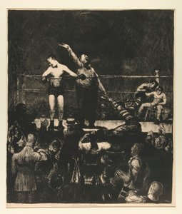 Apresentando o Campeão No. 2 de George Wesley Bellows