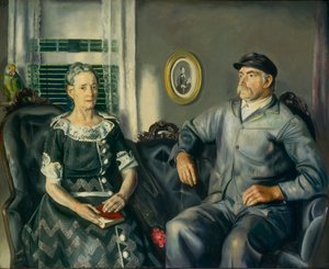 Sr. e Sra. Phillip Wase, 1924. de George Wesley Bellows