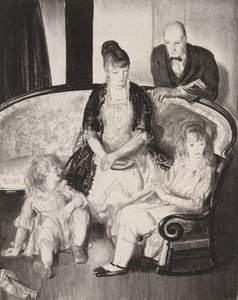 A minha família, segunda pedra de George Wesley Bellows