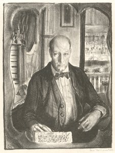 Autorretrato de George Wesley Bellows