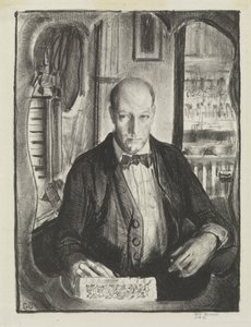 Auto-retrato, 1921 de George Wesley Bellows