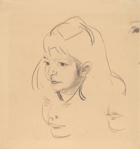 Estudos de Jean, c. 1920. de George Wesley Bellows