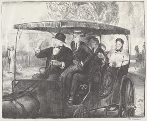 Domingo de 1897, 1921. de George Wesley Bellows