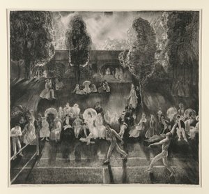 tênis de George Wesley Bellows