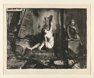 O Cigarro da Série Guerra de George Wesley Bellows
