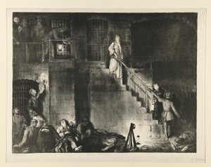 O Assassinato de Edith Cavell de George Wesley Bellows
