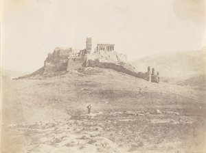 Pnyx e Acrópole, c. 1848.