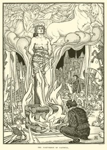 O Martírio dos Fiéis (gravura) de George Woolliscroft Rhead