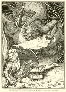 A Luta com Apollyon (gravura)