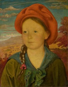 Retrato de uma jovem garota (Olivia Cauldwell), 1920