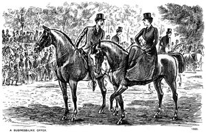 Uma oferta comercial, 1886 1891 de George du Maurier