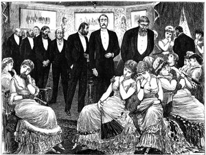 Resultado desastroso de Beautymania, 1879 1891 de George du Maurier