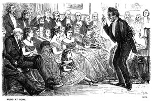 Música em Casa, 1872 1891 de George du Maurier