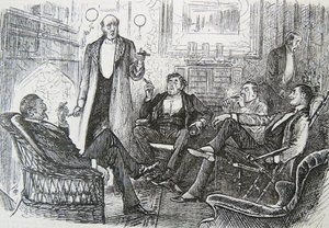 O Salão de Fumo de George du Maurier