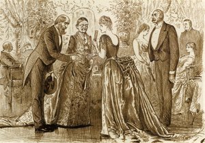 Coisas que alguém gostaria de ter expressado de maneira diferente, c.1880 de George du Maurier