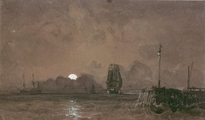 Porto de Sunderland: Luar, século XIX