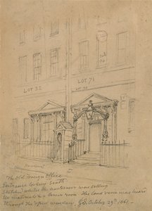 O antigo Ministério das Relações Exteriores, Downing Street de George the Elder Scharf