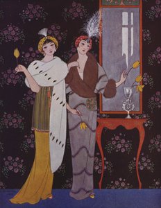 Placa de moda Art Deco (cor litho)
