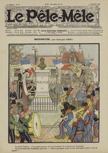 Inauguração. Ilustração para Le Pele-Mele de Georges Antonin Henri Mory