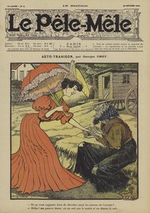 Auto-traição. Ilustração para o Pelé-Mele, 1906