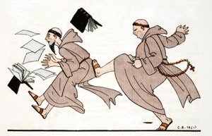 Ser perseguido pelo Abade de Georges Barbier