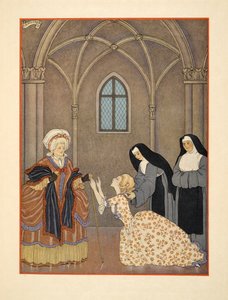 Cecile de regresso ao convento, ilustração do pub 