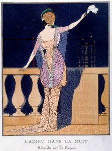 Despedida na noite de Georges Barbier
