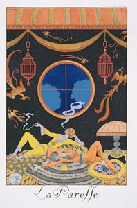 A preguiça de Georges Barbier