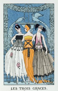As três Graças de Georges Barbier