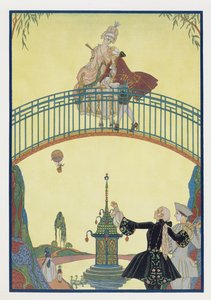 Amor na Ponte, ilustração para 